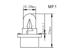 Ampoule de tableau de bord MF1,2,3,4