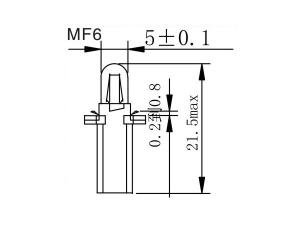 Ampoule de tableau de bord MF5,6,7,8,9